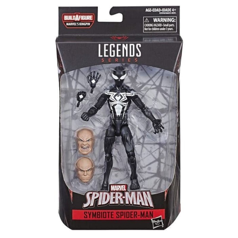 marvel legends symbiote spider man kingpin